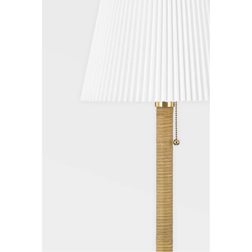 Dorset 28.5 inch 60.00 watt Aged Brass Table Lamp Portable Light