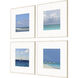 Ocean Adventures Blue and Beige and Turquoise and White Framed Art