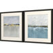 Abstract Collection Blue Framed Art