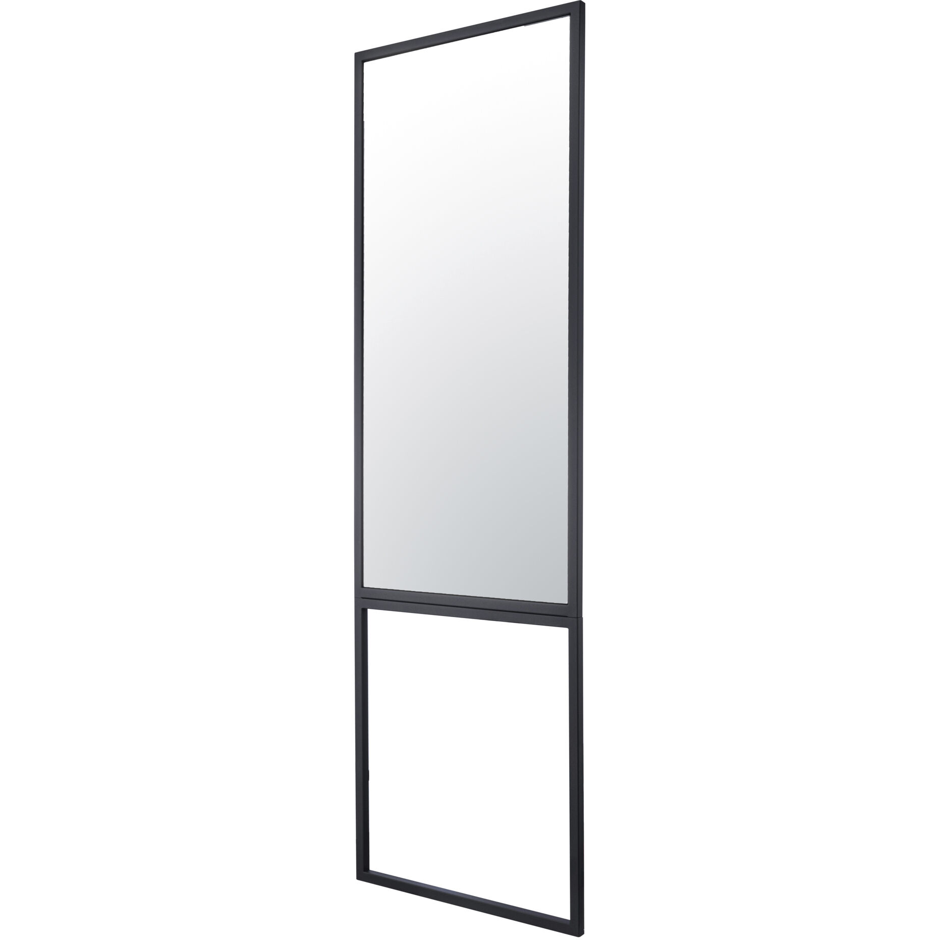 Hopscotch 64 X 20 inch Black Floor Mirror