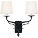 Chapman & Myers Amalfi 2 Light 15.00 inch Wall Sconce