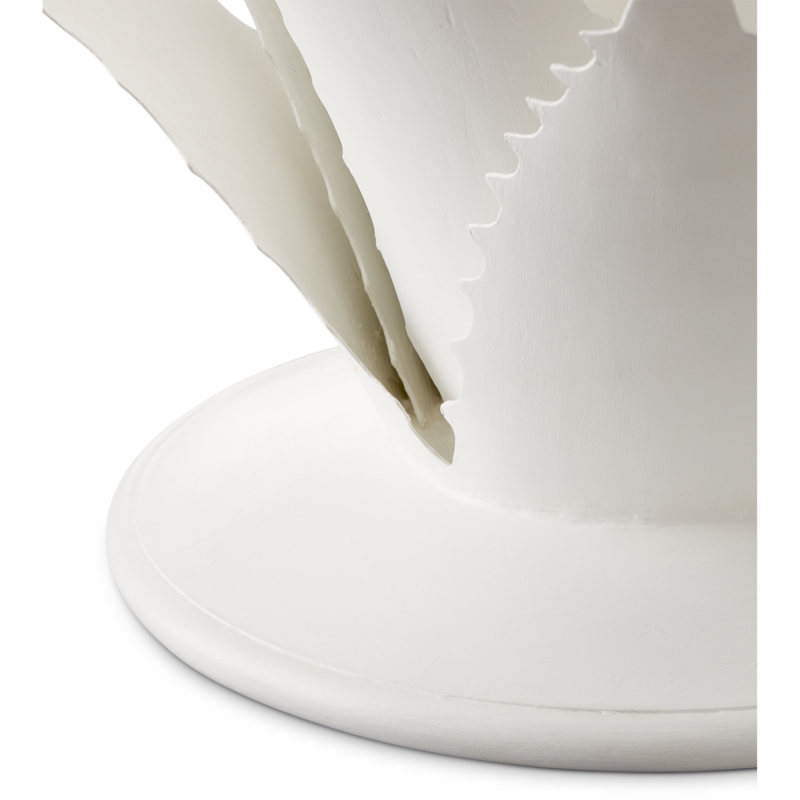 Agave Gesso White Objet, Marjorie Skouras Collection