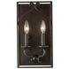 Somers Wall Sconce Wall Light in Hierloom Bronze