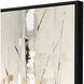 Birch Silhouette Beige and Brown and Green and Neutral Canvas