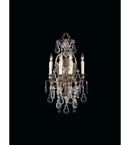 Jonathan 4 Light 13.25 inch Oxidized Brass Wall Sconce Wall Light