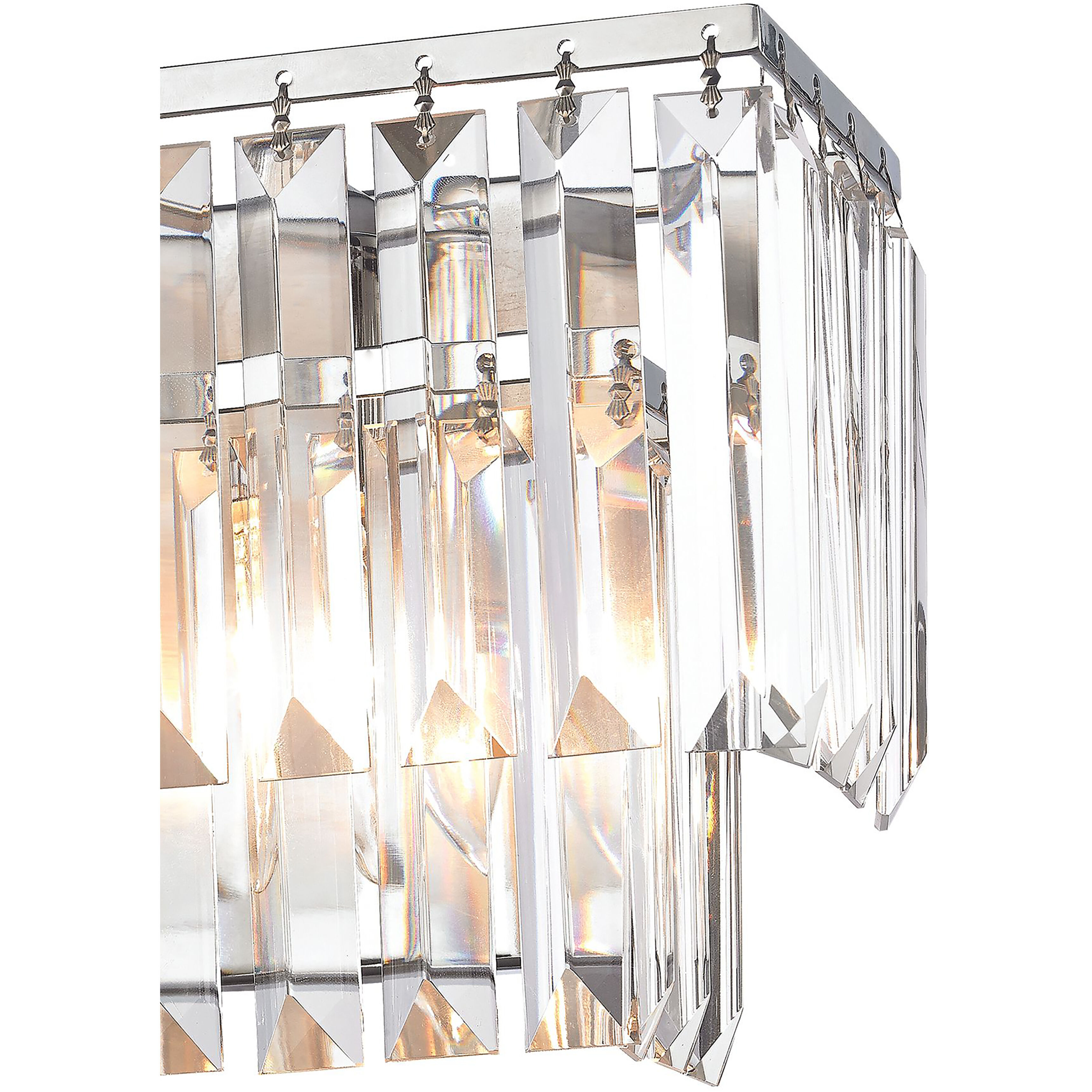 Palacial Vanity Light Wall Light in Polished Chrome