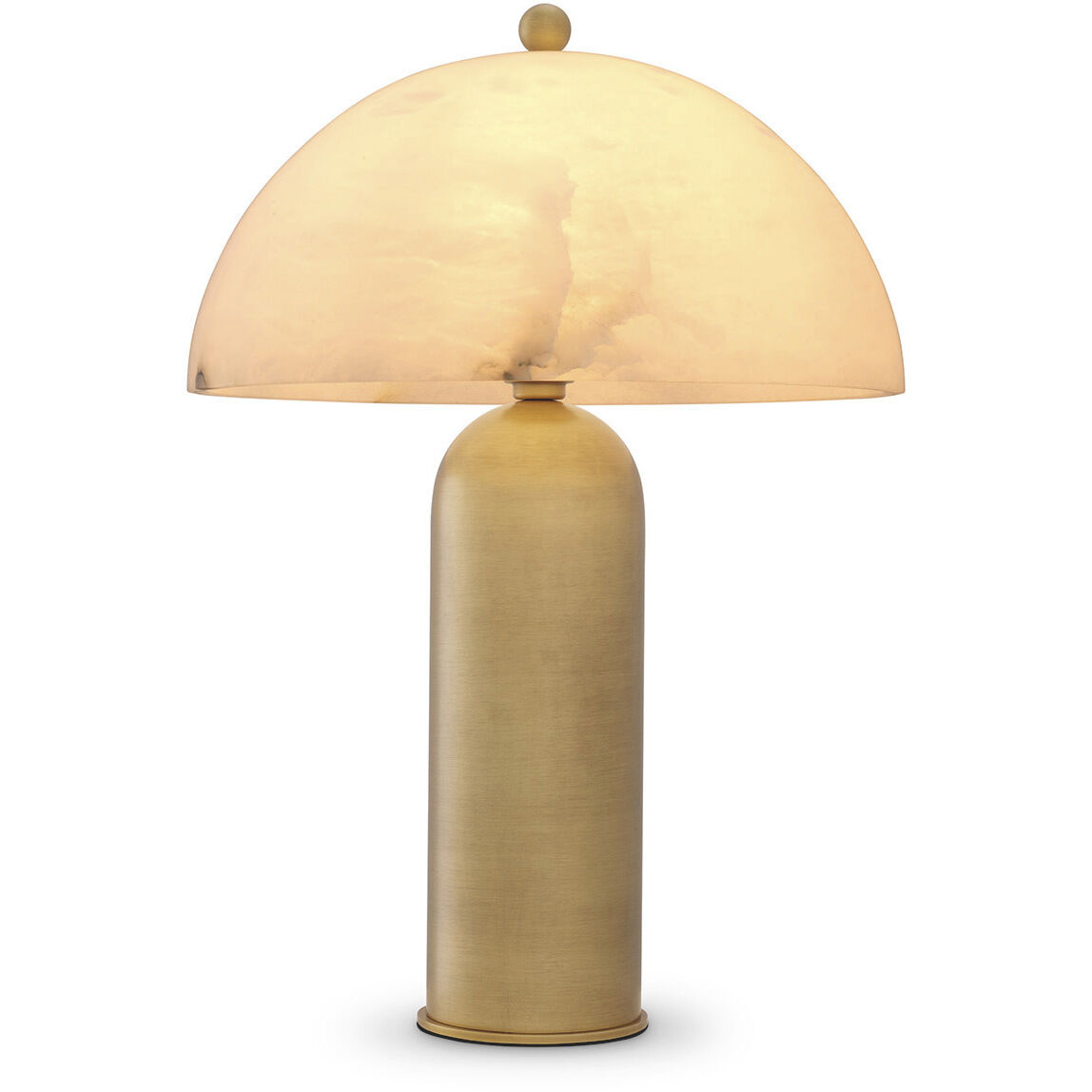Lorenza 22.83 inch 40 watt Antique Brass with Alabaster Table Lamp Portable Light