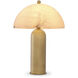 Lorenza 22.83 inch 40.00 watt Antique Brass with Alabaster Table Lamp Portable Light