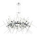 Icicle 12 Light 42 inch Chrome Chandelier Ceiling Light