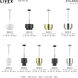 Zolana 1 Light 8.5 inch Black Mini Pendant Ceiling Light
