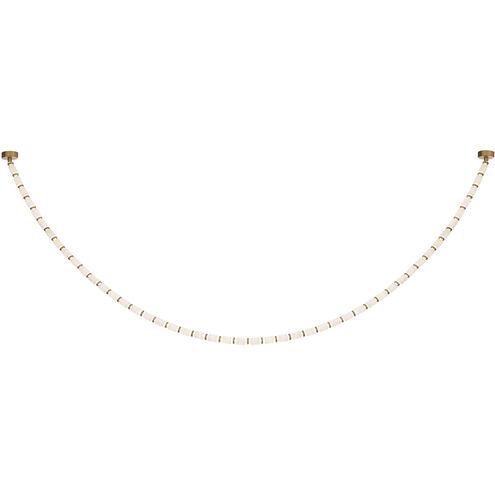 Entice 48 Light 2 inch Aged Brass Pendant Ceiling Light in 4000K