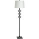 Cameron 66 inch 150.00 watt Silver Floor Lamp Portable Light