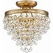 Calypso 3 Light 13.00 inch Semi-Flush Mount