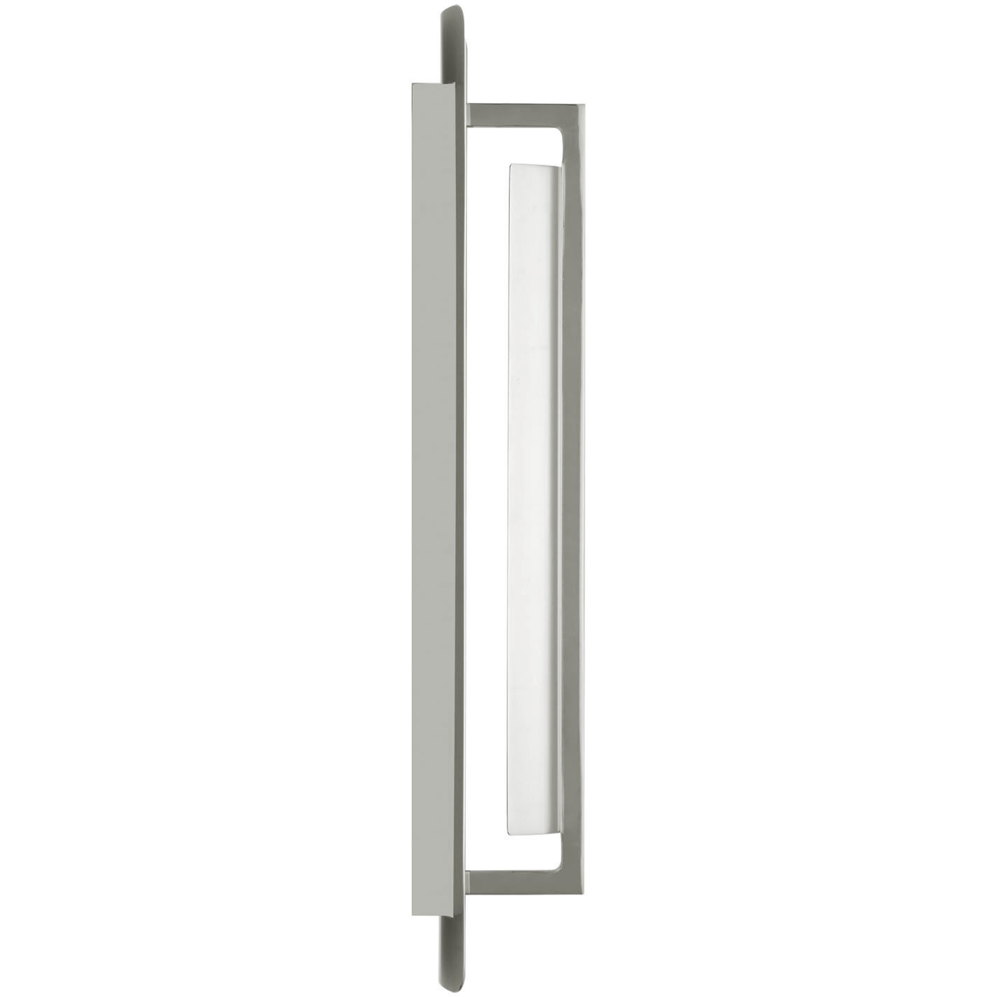 Ian K. Fowler Tristan LED 4 inch Polished Nickel Reflector Sconce Wall Light