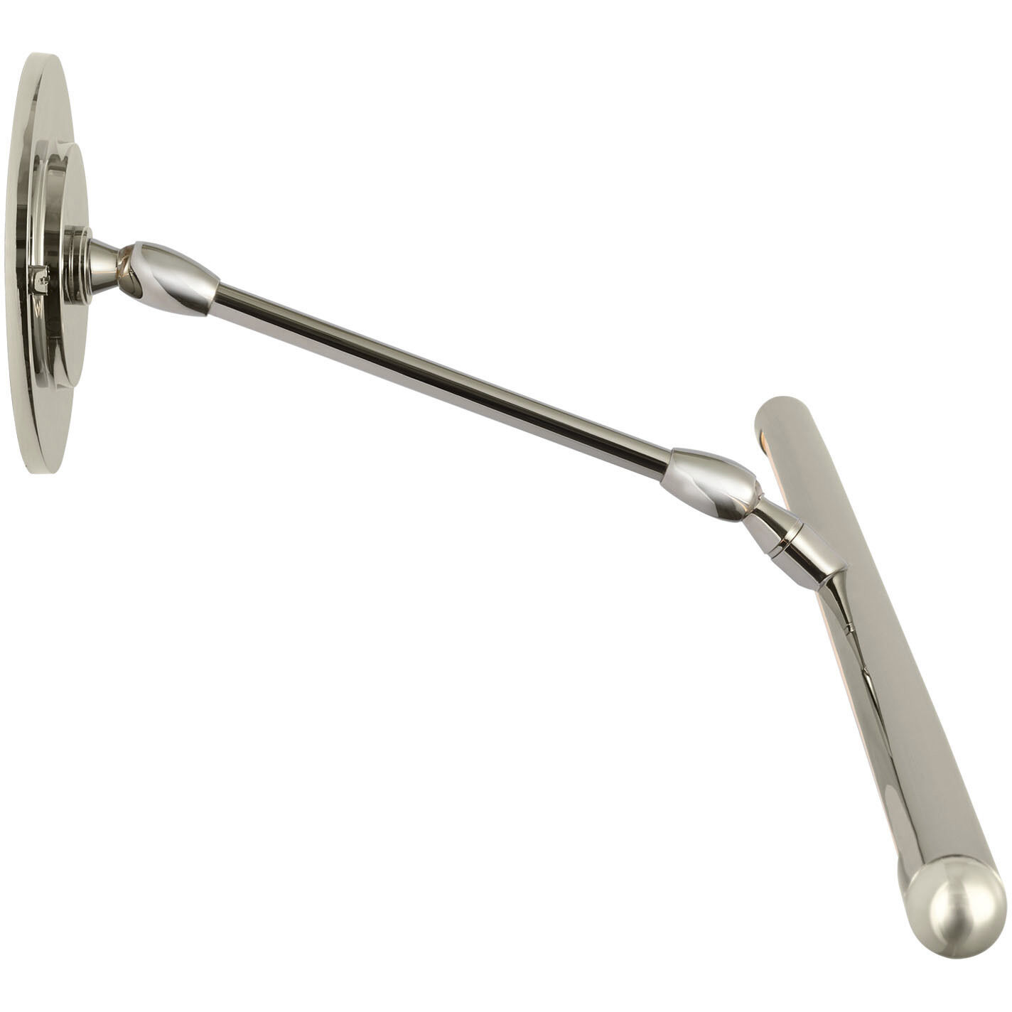 Amber Lewis Emery 18 watt 30 inch Polished Nickel Picture Light Wall Light