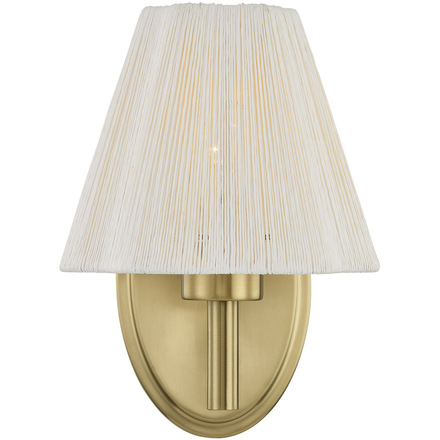 Rosa 1 Light 7.5 inch Noble Brass Wall Sconce Wall Light