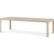 Horizon 108.75 X 42 inch Day Extension Dining Table, Wooden