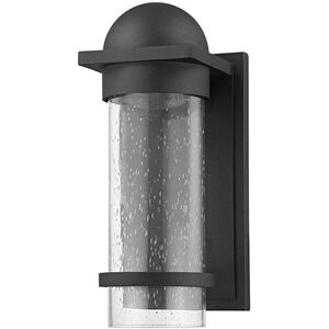 Nero 1 Light 12 inch Texture Black Outdoor Wall Sconce in Textured Black