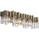 Matrix 3 Light 28 inch Havana Gold Bath Vanity Light Wall Light