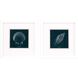 Waterside Collection Blue Framed Art