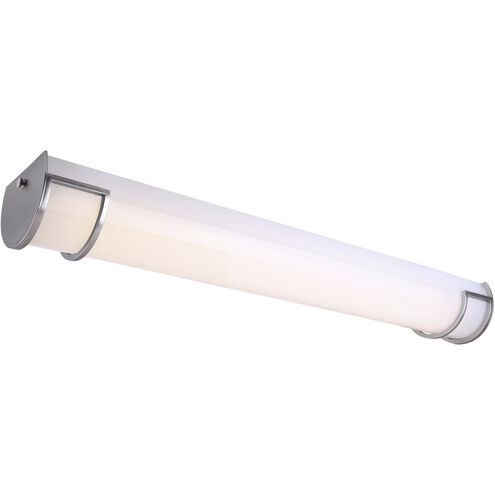 Madison LED 36.75 inch Brushed Nickel Vanity Light Wall Light