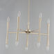 Rome 10 Light 24 inch Satin Nickel Chandelier Ceiling Light