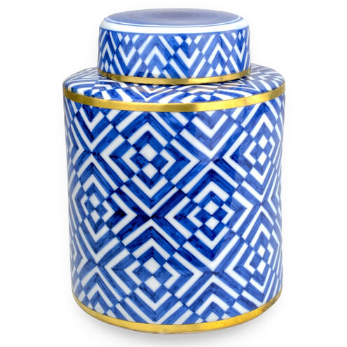 Optical 9 X 7 inch Tea Jar, Small