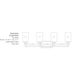 Binsly 4 Light 32 inch Coal Bath Vanity Light Wall Light