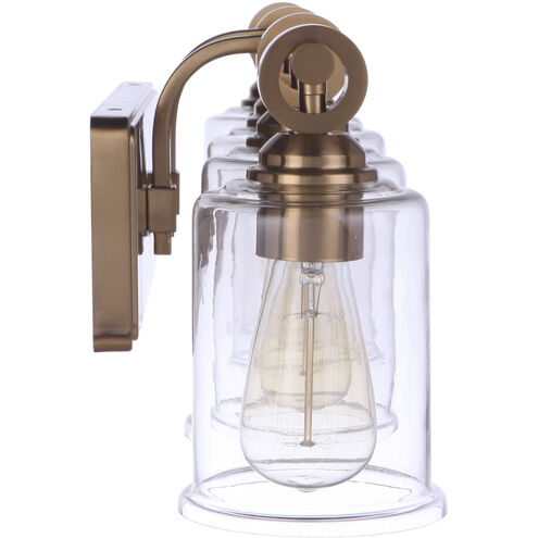 Romero 4 Light 30 inch Espresso Vanity Light Wall Light