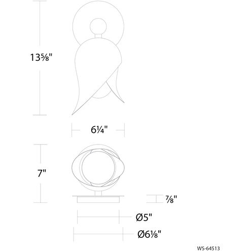 Elixir Indoor Wall Lighting in 3500K