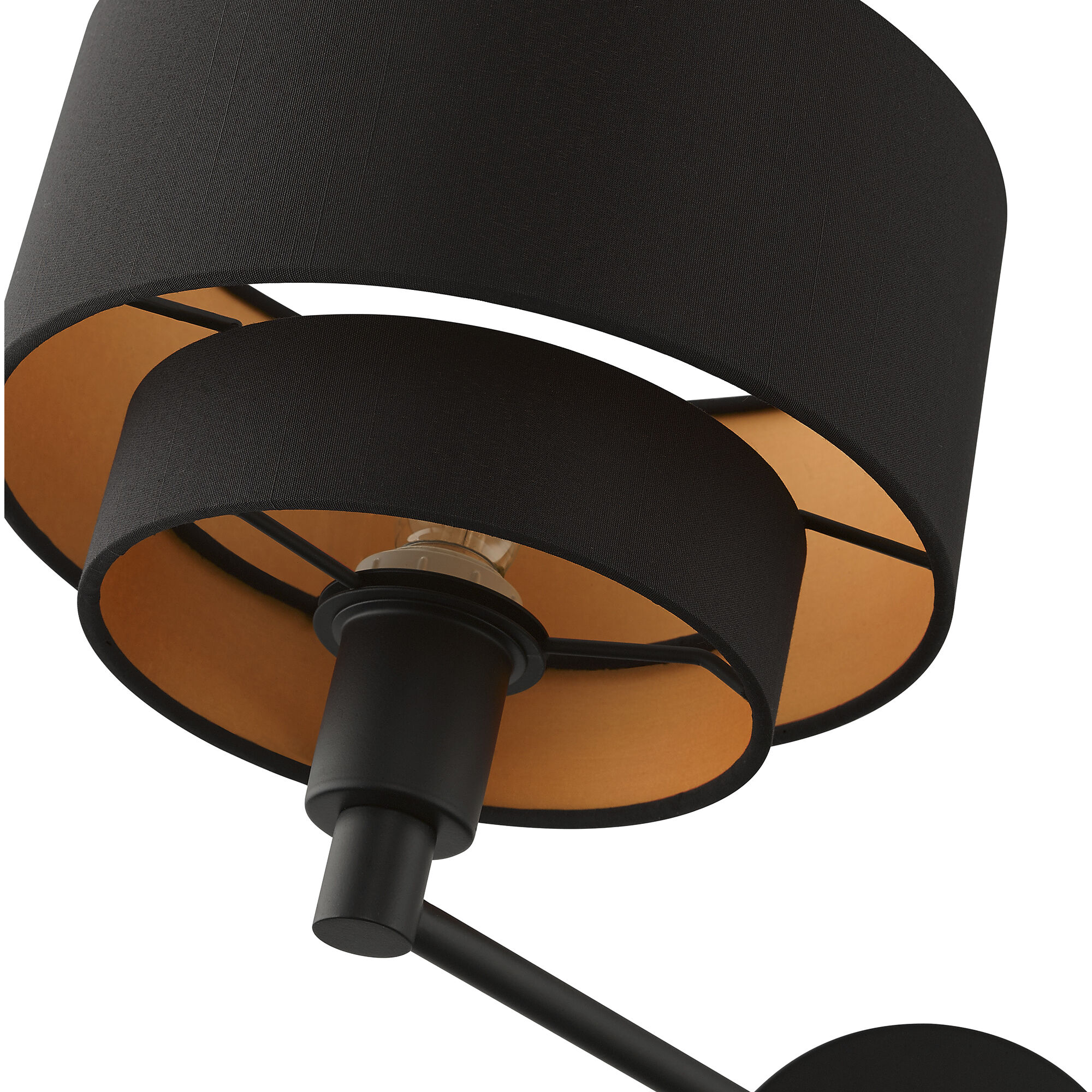 Sentosa 15.25 inch 60.00 watt Black Swing Arm Wall Lamp Wall Light