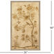 Chinoiserie on Gold II Brown and Beige and Metallic Framed Art, The Studio