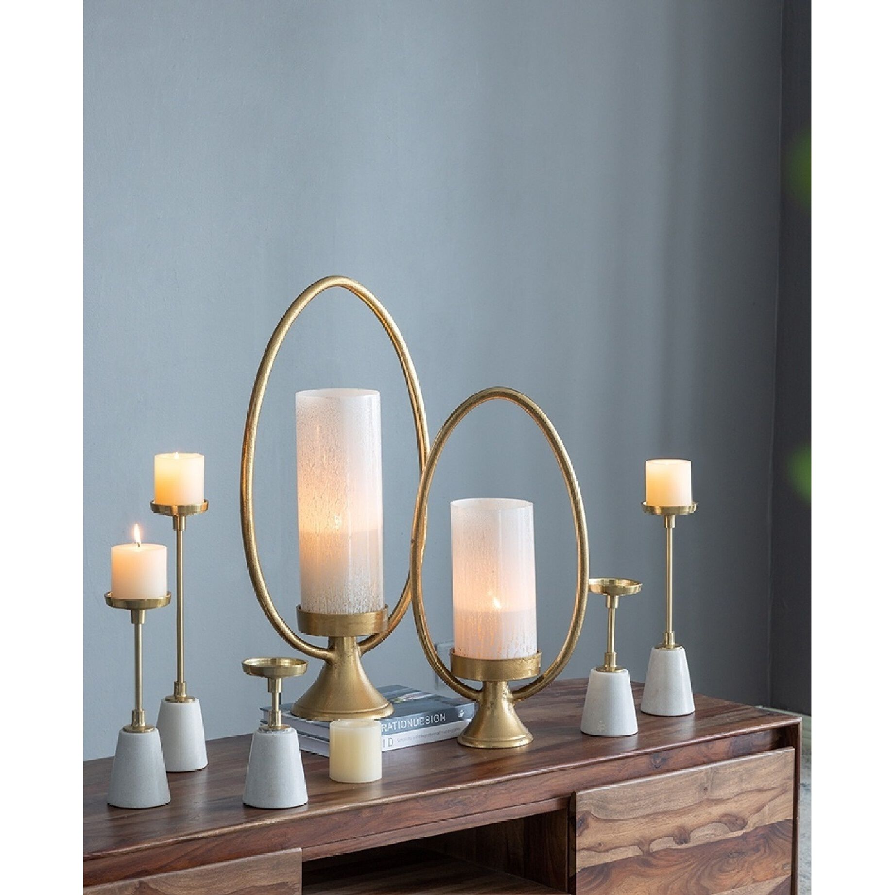 Darha 8 X 3.5 inch Candle Holder