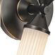 Edwin LED 2 inch Urban Bronze Bath Vanity Light Wall Light
