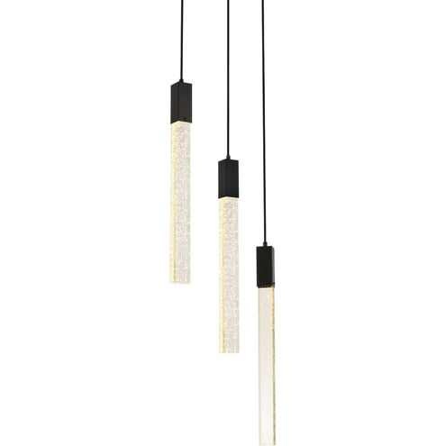 Weston 3 Light 16 inch Black Pendant Ceiling Light