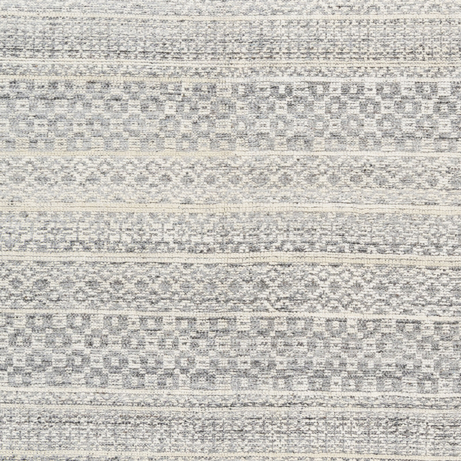 Nobility 108 X 72 inch Light Gray Rug in 6 X 9, Rectangle