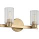 Bedminster 2 Light 14.5 inch Champagne Gold Vanity Light Wall Light