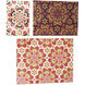 Georgiana Red and Multi-Color Notebook