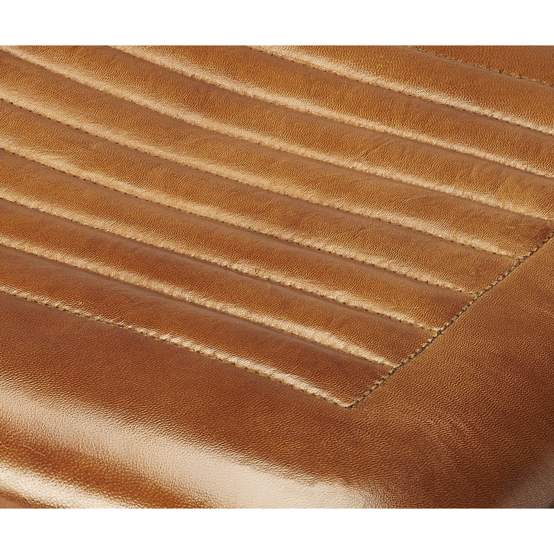 Industrial Chic Ludlow Leather & Metal 29 inch Brown Leather Barstool