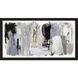 Abstract Collection Gray Framed Art