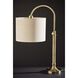 Barton 25 inch 100.00 watt Antique Brass Table Lamp Portable Light