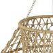 Laila 4 Light 22.37 inch Vintage Brass Chandelier Ceiling Light, Design Series