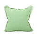 Madcap Cottage 20 inch Cove End Palm Pillow, with Down Insert