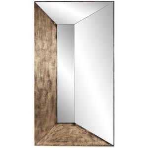Barragan 87 X 47.25 inch Vintage Gold Mirror