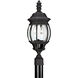 Wynfield 2 Light 23 inch Black Outdoor Post Lantern