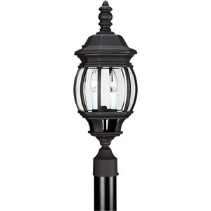 Wynfield 2 Light 23 inch Black Outdoor Post Lantern
