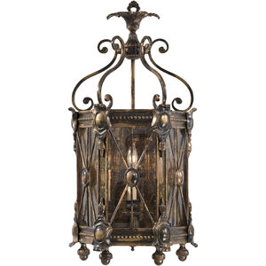 Jonathan 3 Light 12.75 inch Bronze Oxide  Wall Sconce Wall Light