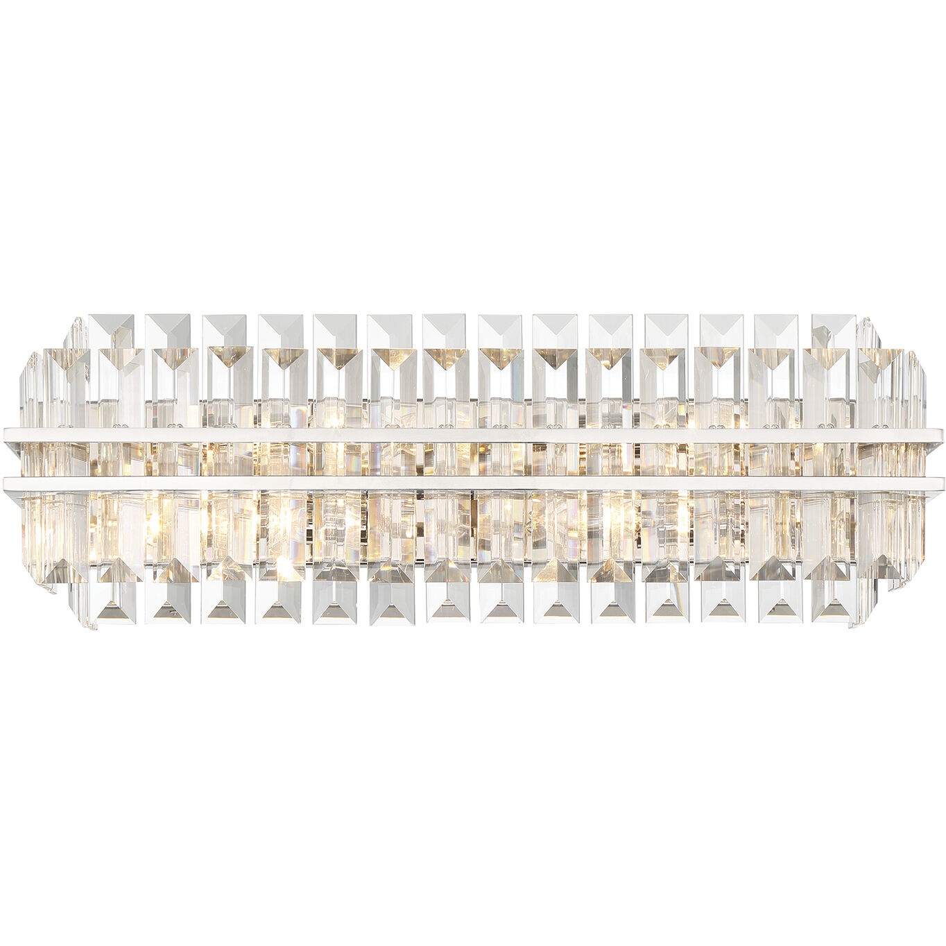 Hayes Bath Vanity Light Wall Light in Polished Nickel