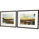 Landscapes Collection Green Framed Art
