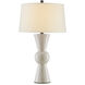 Upbeat 31 inch 150 watt Antique White Table Lamp Portable Light
